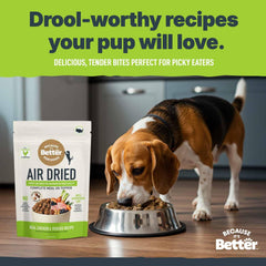 Because It’s Better – Sans céréales, nutrition naturelle pour chiens de tous âges.