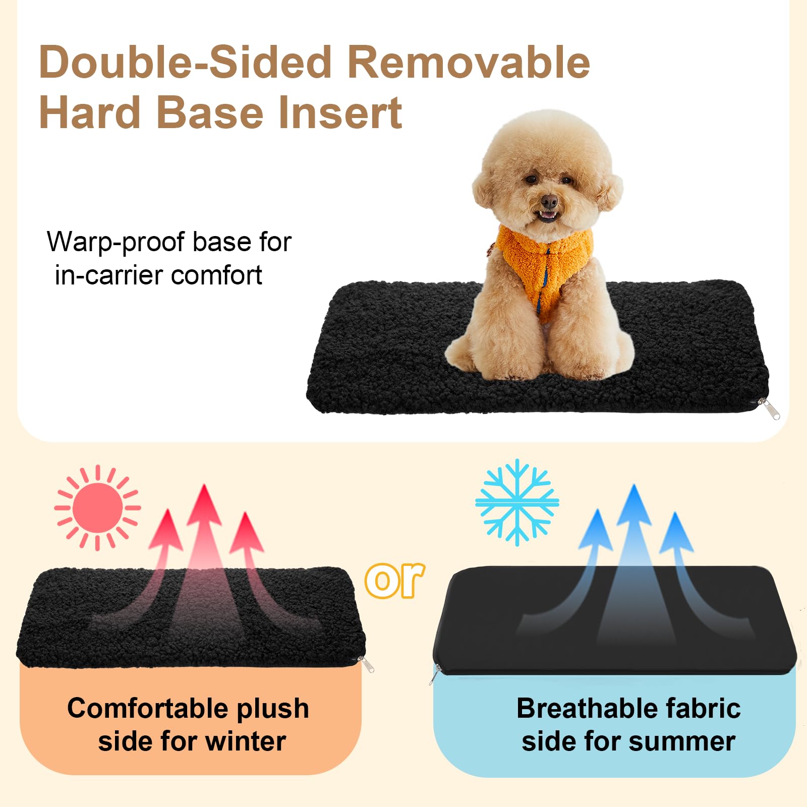 Base rigide Becivi anti-collaps, assure un soutien fiable pendant les trajets.