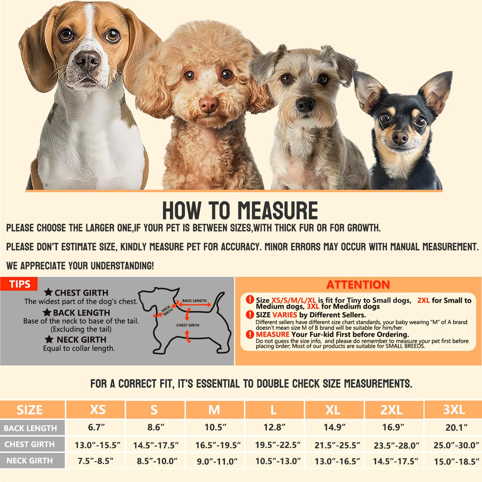 BECNBEAU manteau chien avec lanières reglables pour un ajustement sûr.