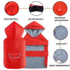 BECNBEAU manteau chien avec pochette de rangement pratique pour snacks et accessoires.