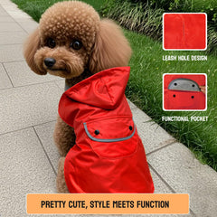 BECNBEAU manteau chien avec trou d’attache intégré pour promenades faciles sans enlever.
