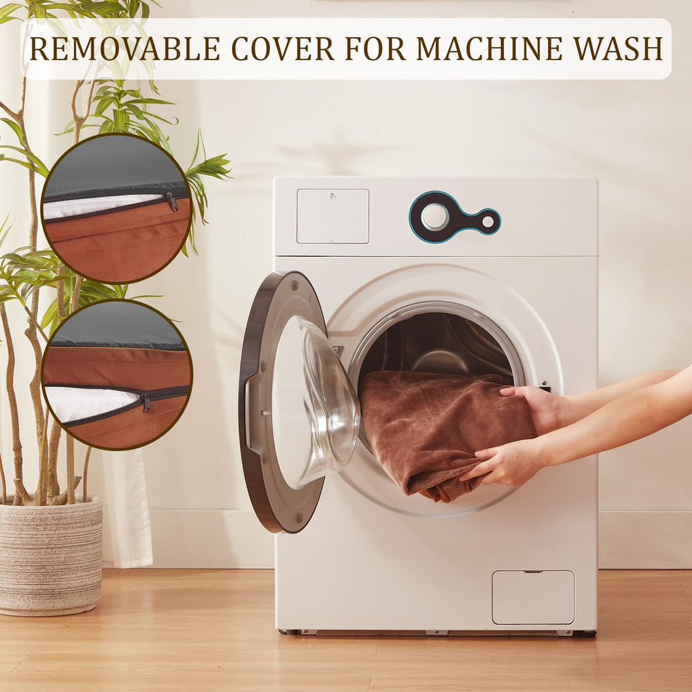 Bedfolks housse amovible imperméable: lavage pratique et entretien facile