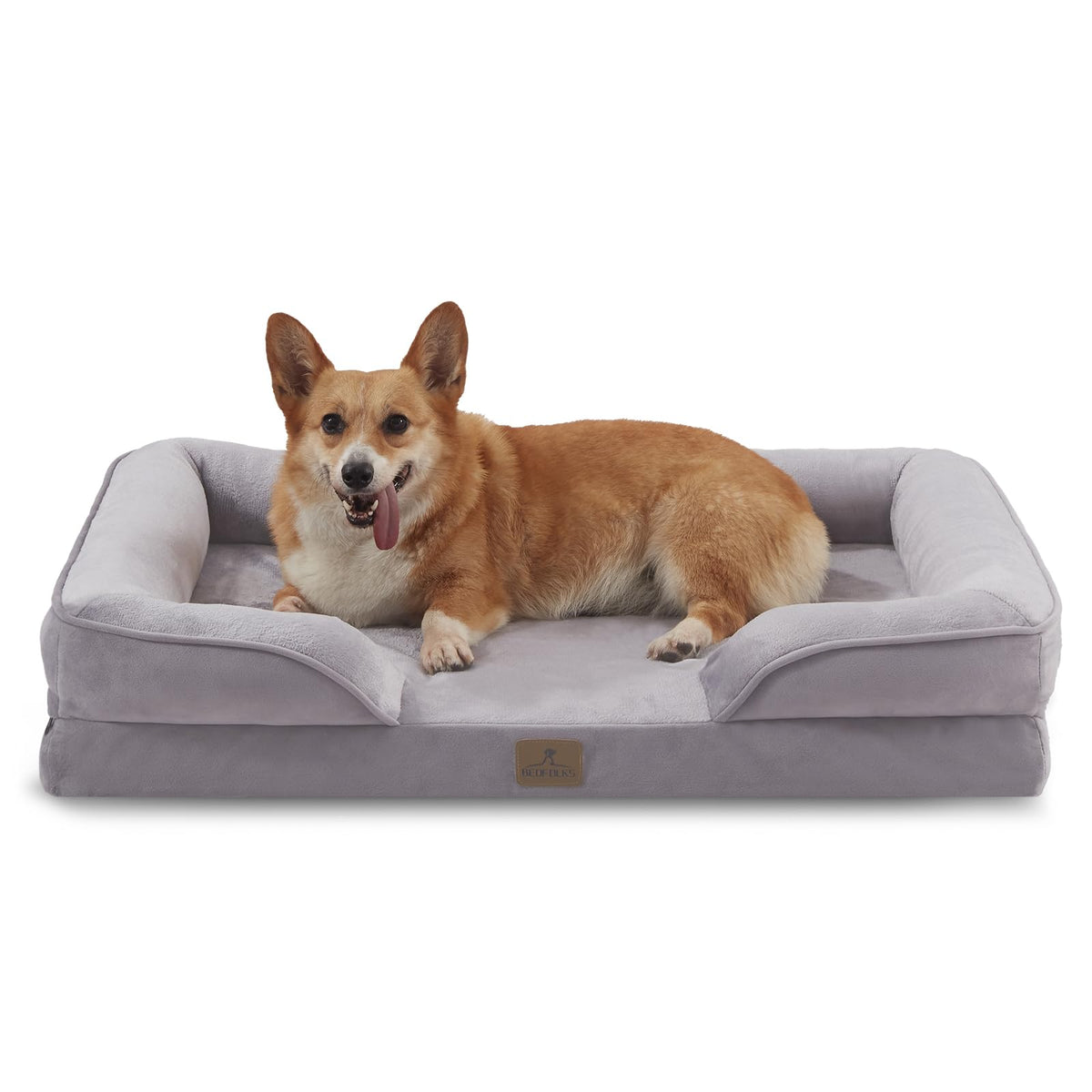 Bedfolks lit-chien-orthopedique offre soutien articulations et confort nocturne.