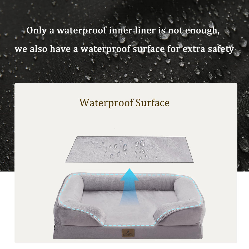 Bedfolks tissu-flanelle-doux surface confortable et hypoallergénique pour chien.