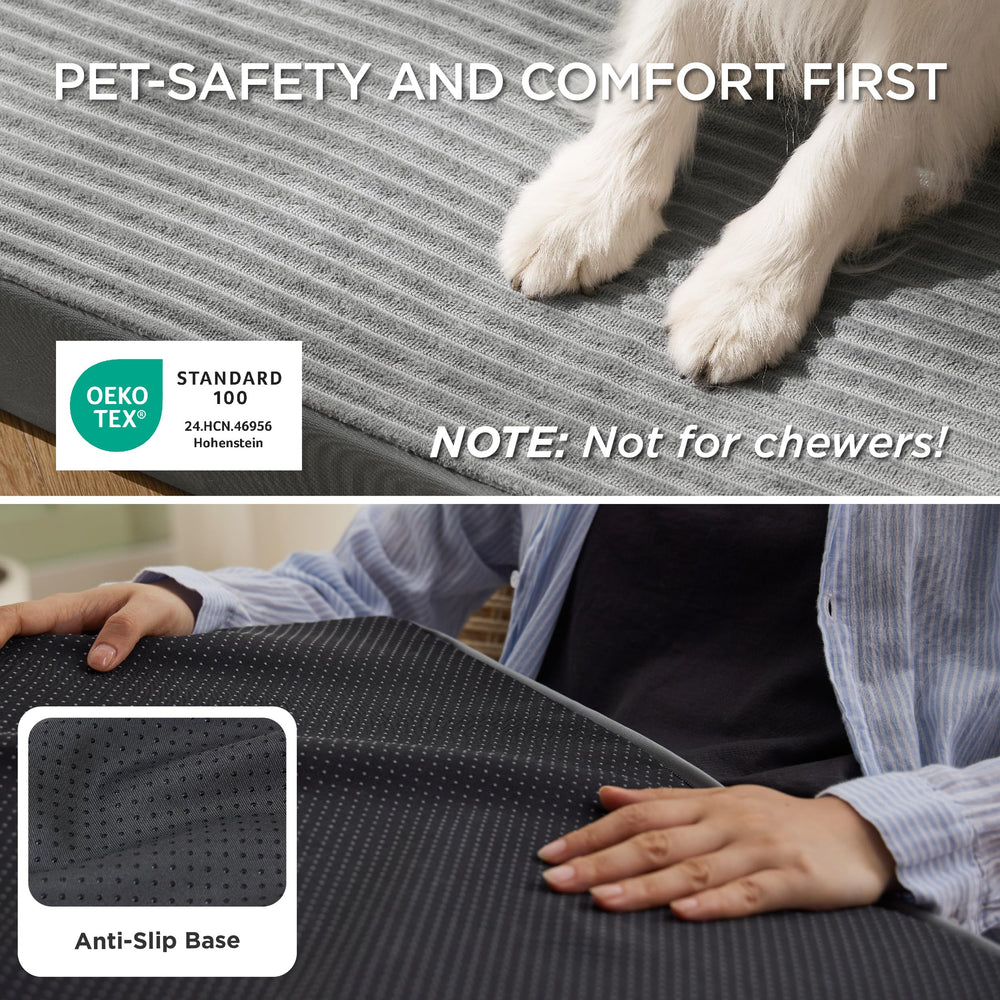 Bedsure base anti-glisse assure la stabilité sur toutes les surfaces