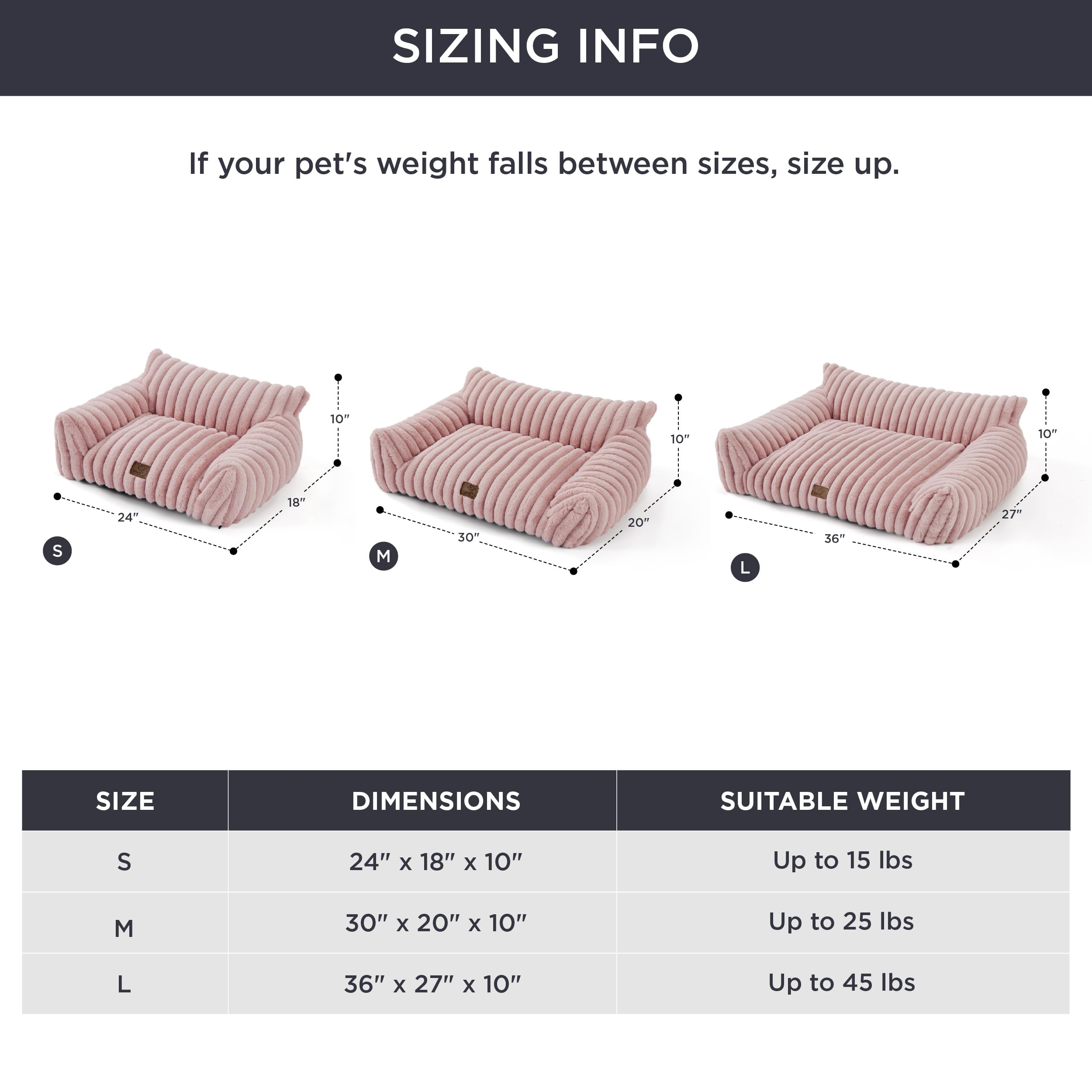 Bedsure Canapé chien moyen, housse lavable en machine pour entretien facile.