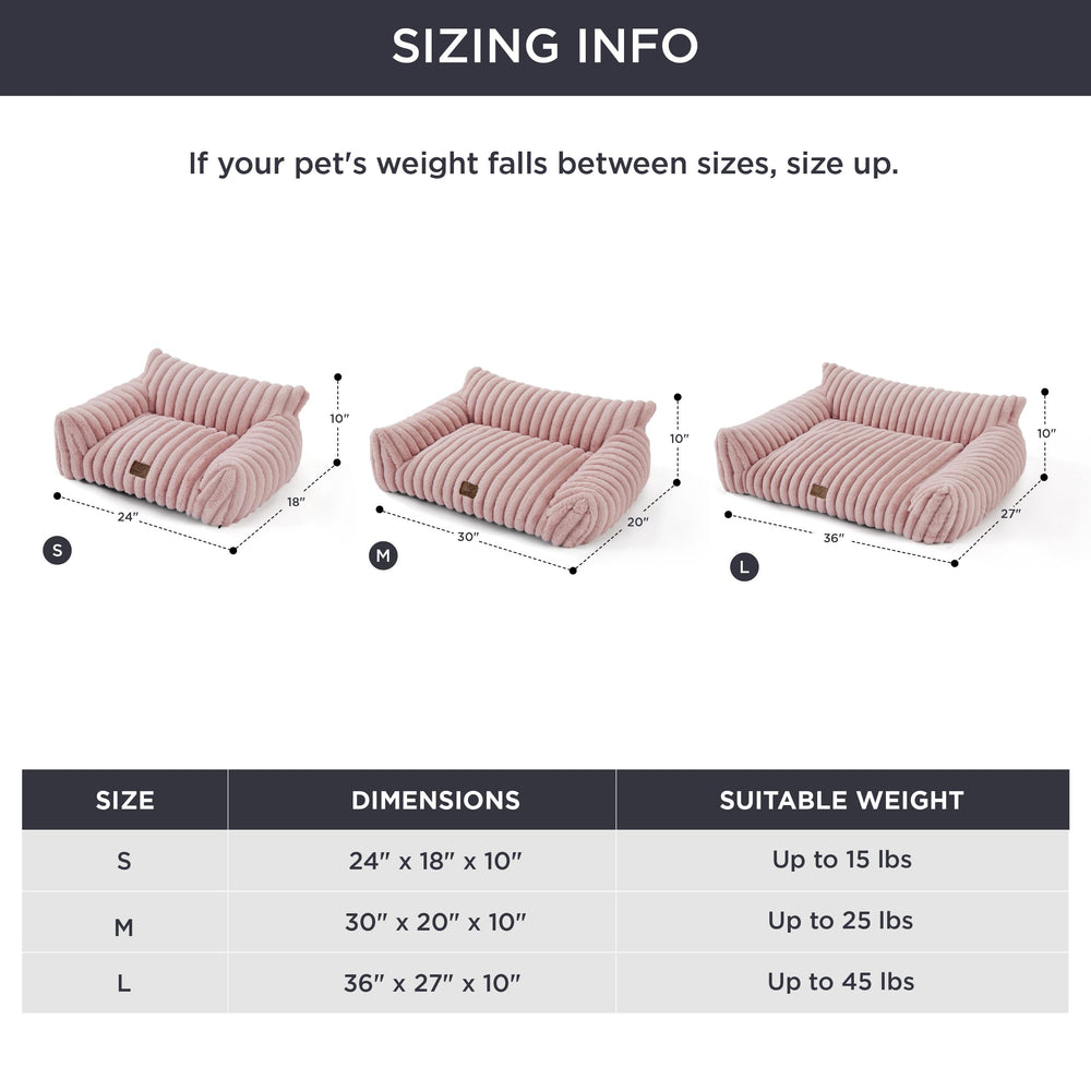 Bedsure Canapé chien moyen, housse lavable en machine pour entretien facile.