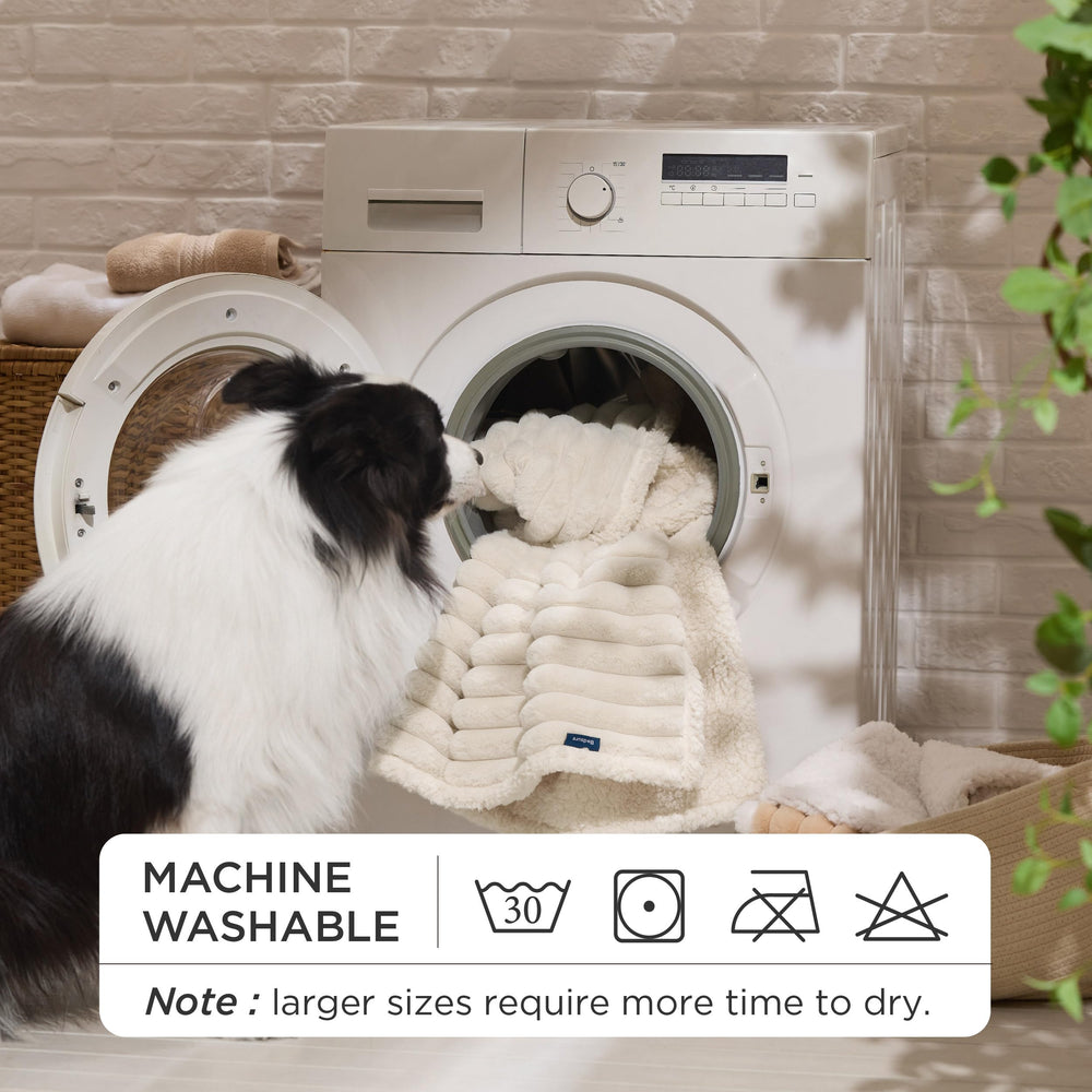 Bedsure ComfyFleece couleur creme interieur facile a integrer