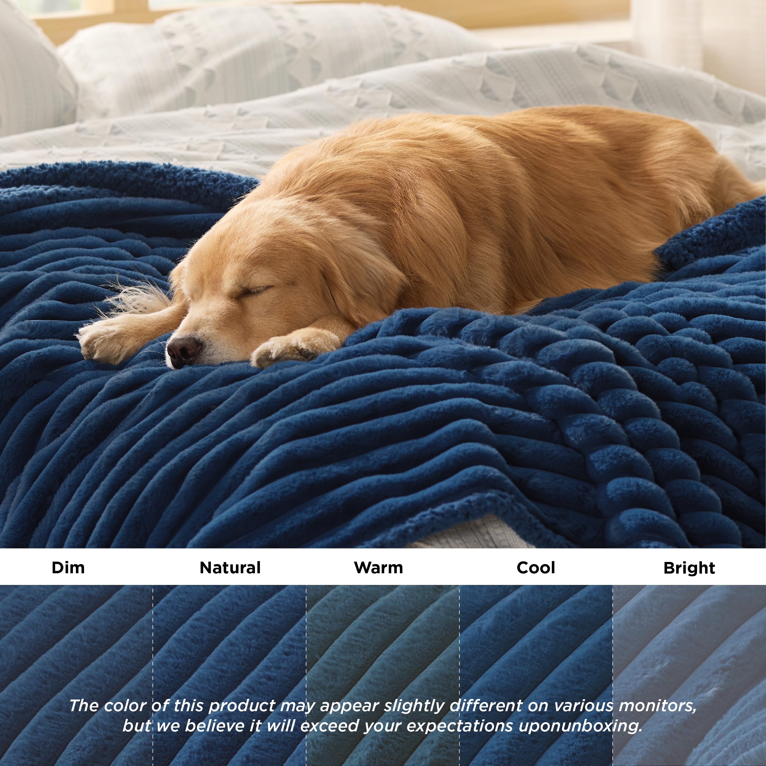 Bedsure ComfyFleece: lavage en machine facile à froid, entretien simple.