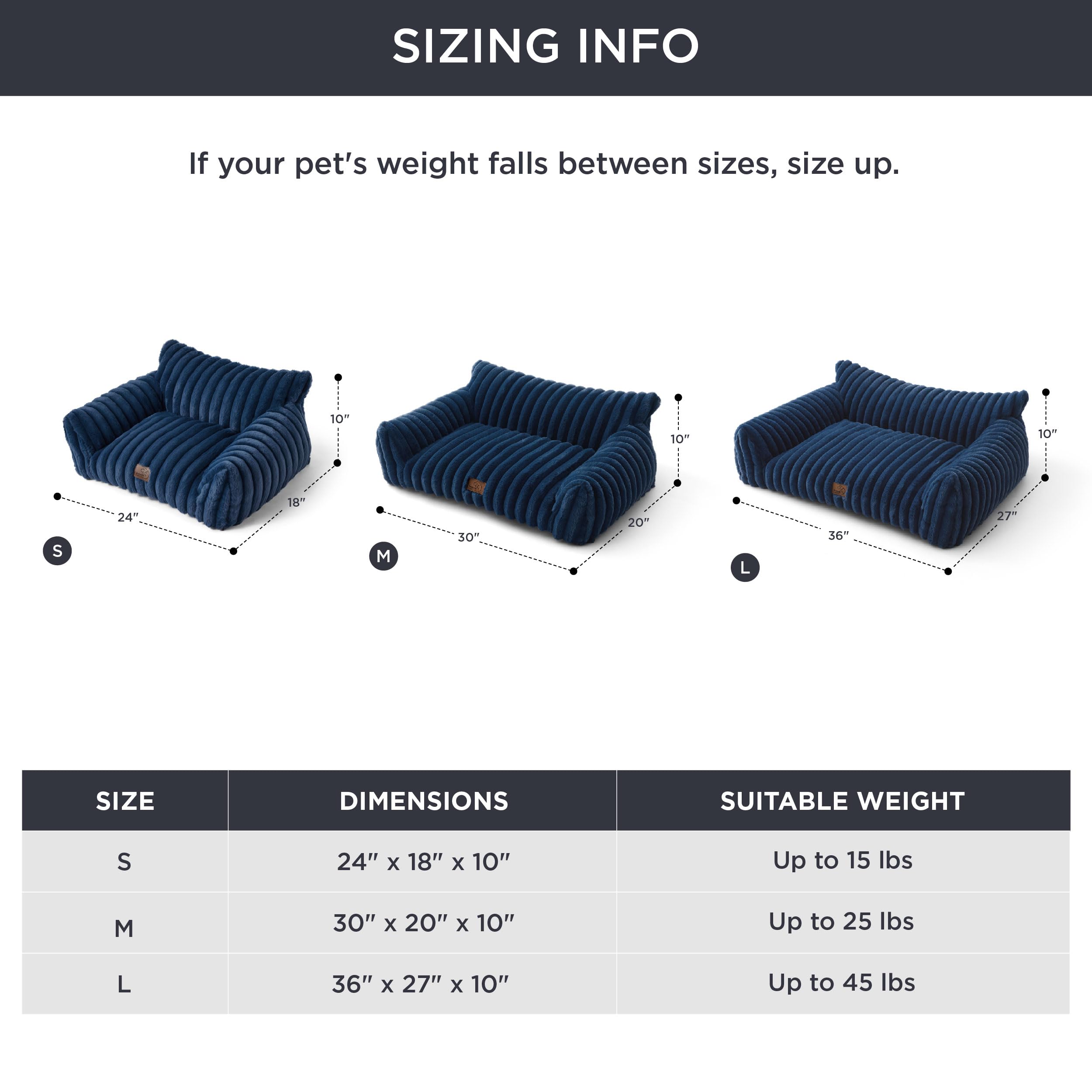 Bedsure Canapé ComfyFleece bleu nuit s’intègre parfaitement à votre intérieur.