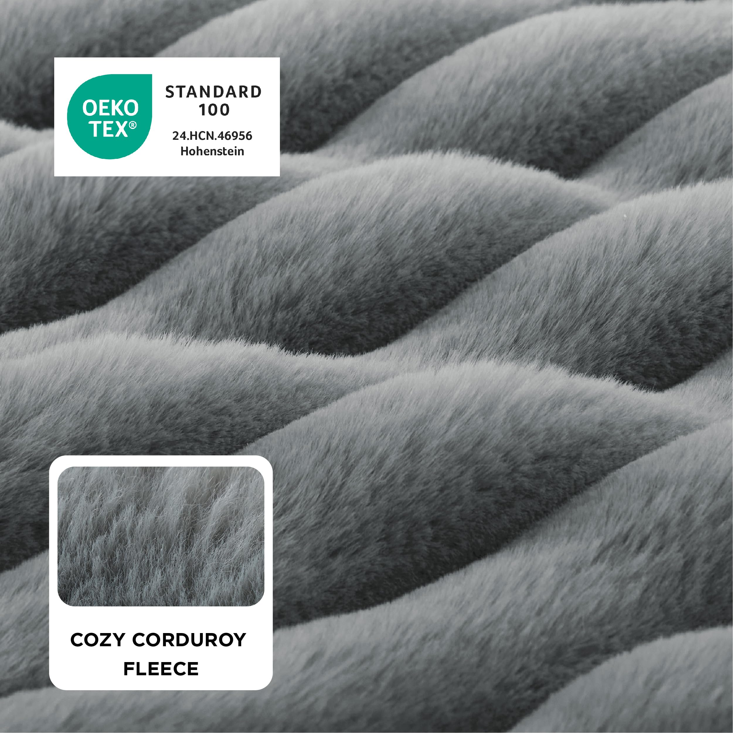 Bedsure ComfyFleece dossier latéral pour chien, sécurité et réconfort