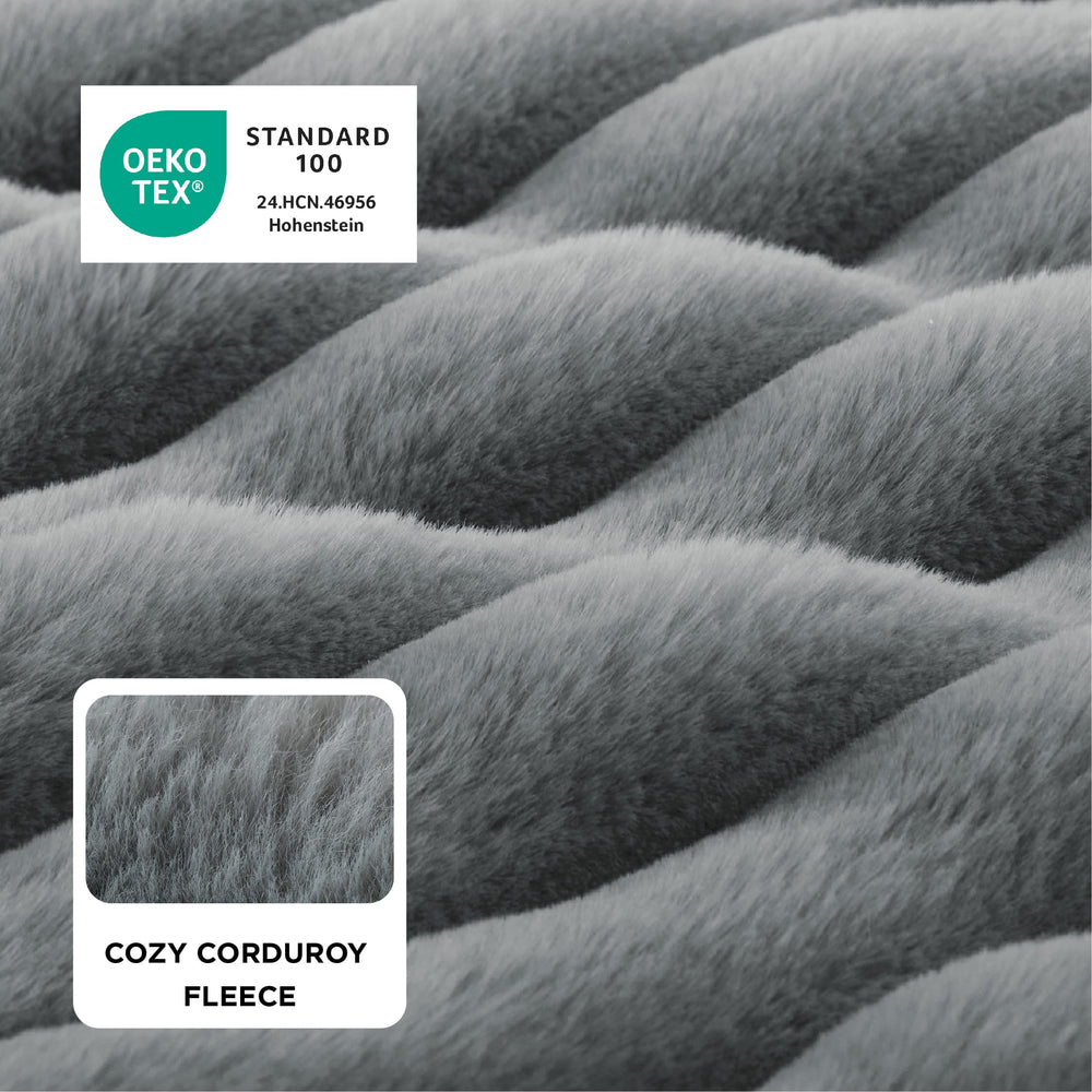 Bedsure ComfyFleece dossier latéral pour chien, sécurité et réconfort
