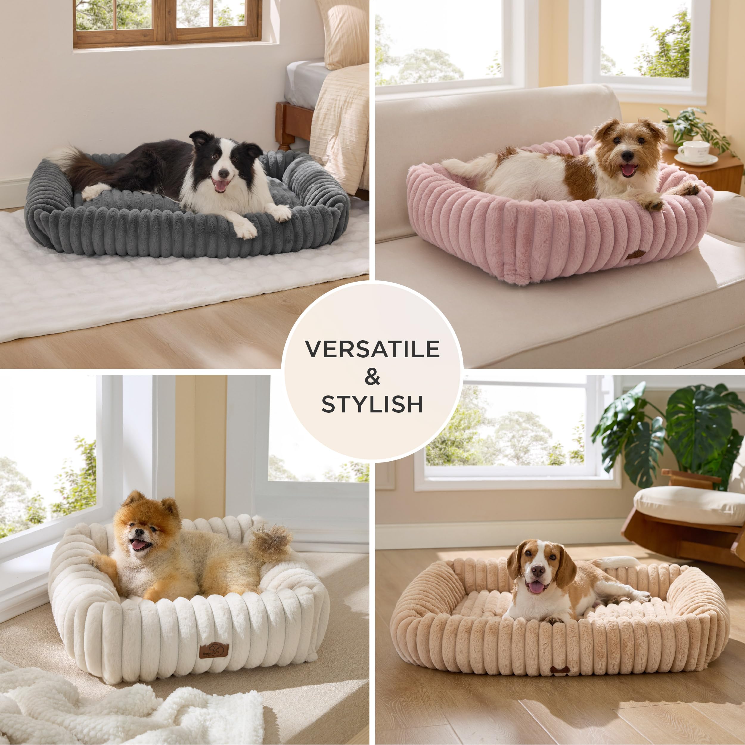 Fourrure imitation ultra-douce Bedsure pour chaleur agréable.