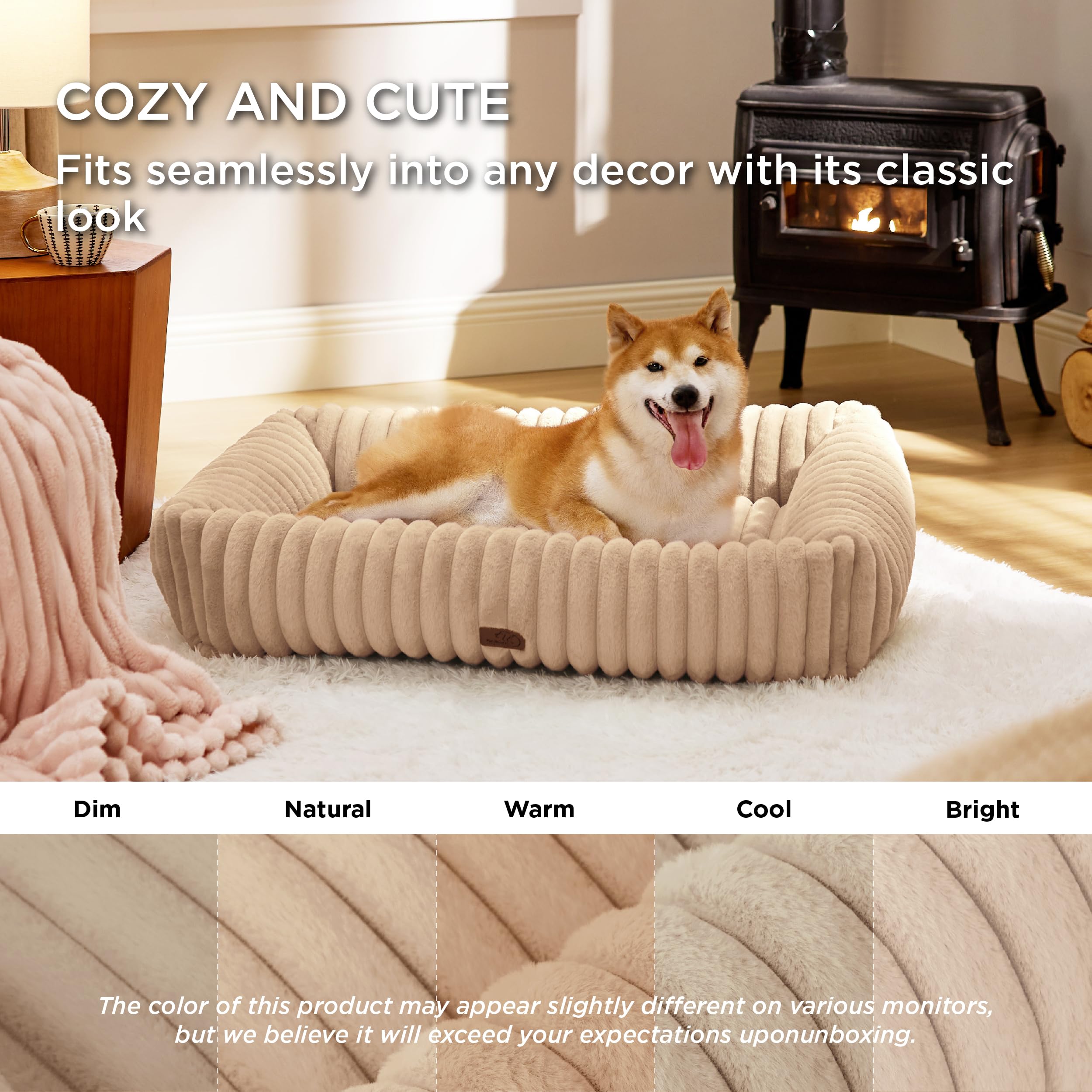 Bedsure ComfyFleece fourrure imitation douce, chaleur réconfortante toute l'année.