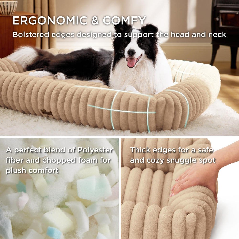Bedsure ComfyFleece housse amovible et lavable, entretien sans effort.