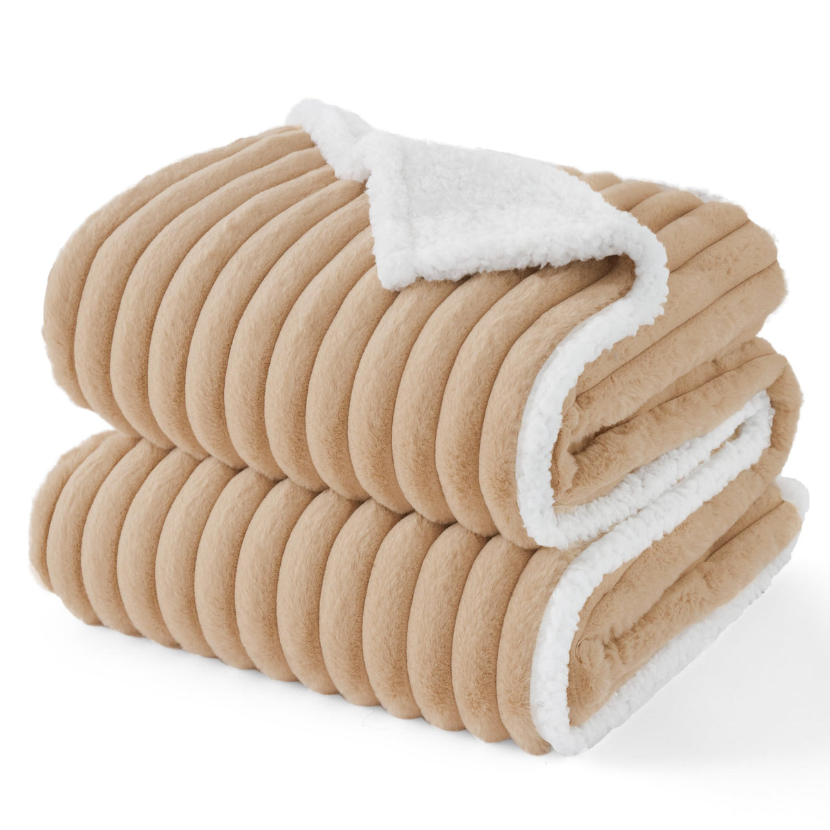 Bedsure ComfyFleece imperméable pour chien grand, beige Toscane: protège le canapé.