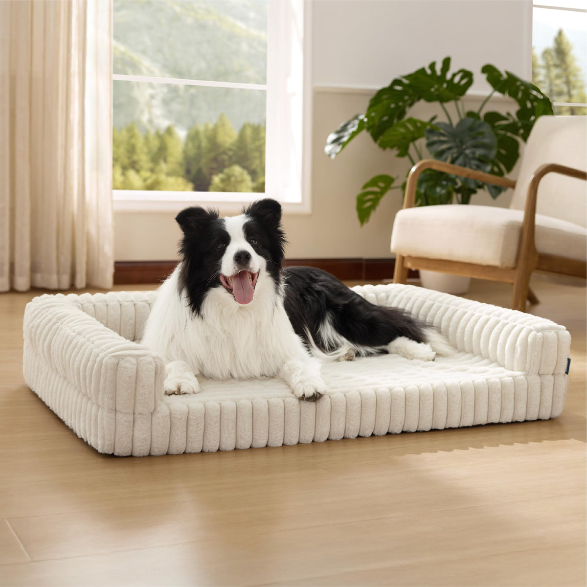Bedsure ComfyFleece orthopédique grande taille: soutien articulaire durable.