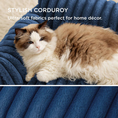 Bedsure Canapé ComfyFleece pelage faux doux pour l'hiver.