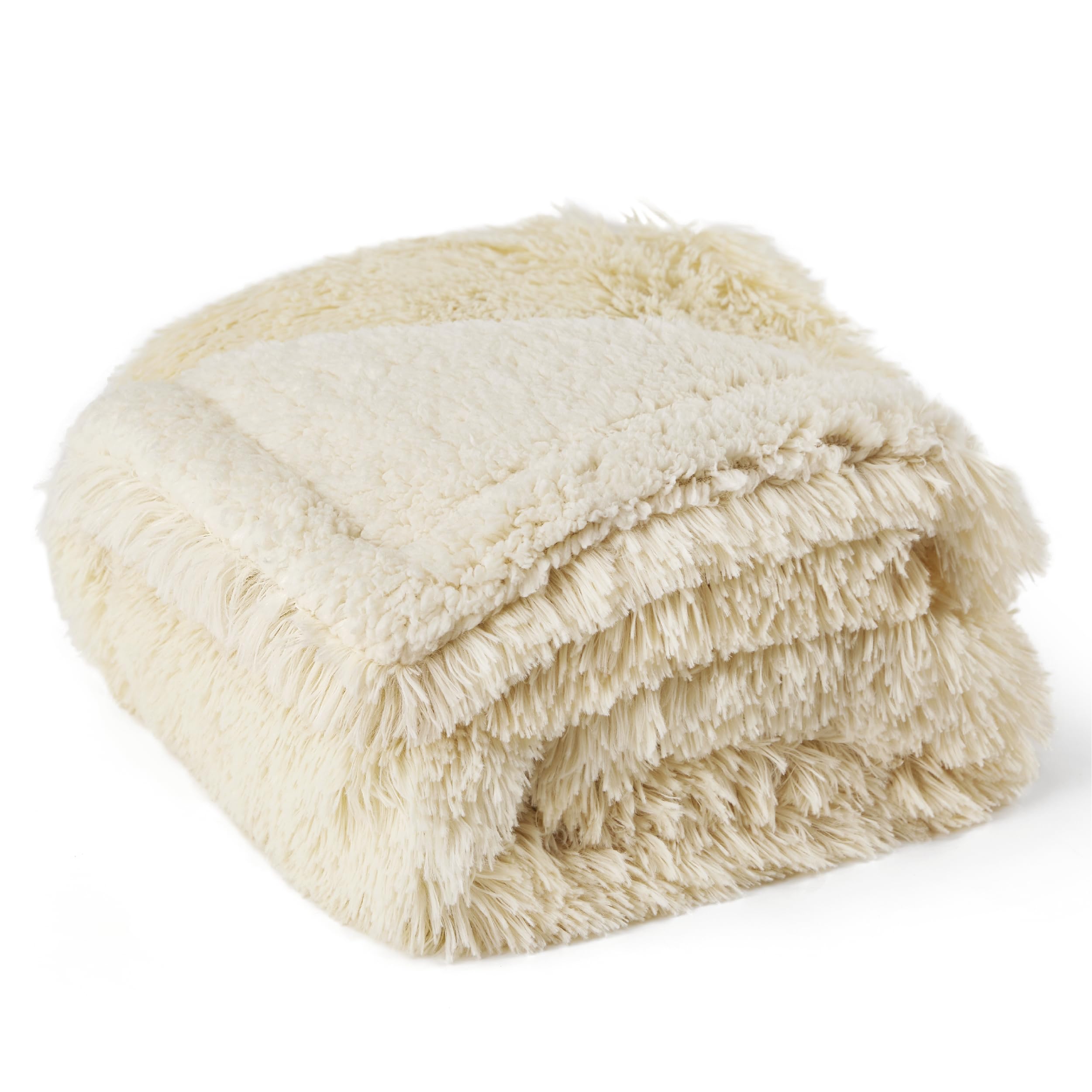 Bedsure confort calmant sherpa crème pour animaux