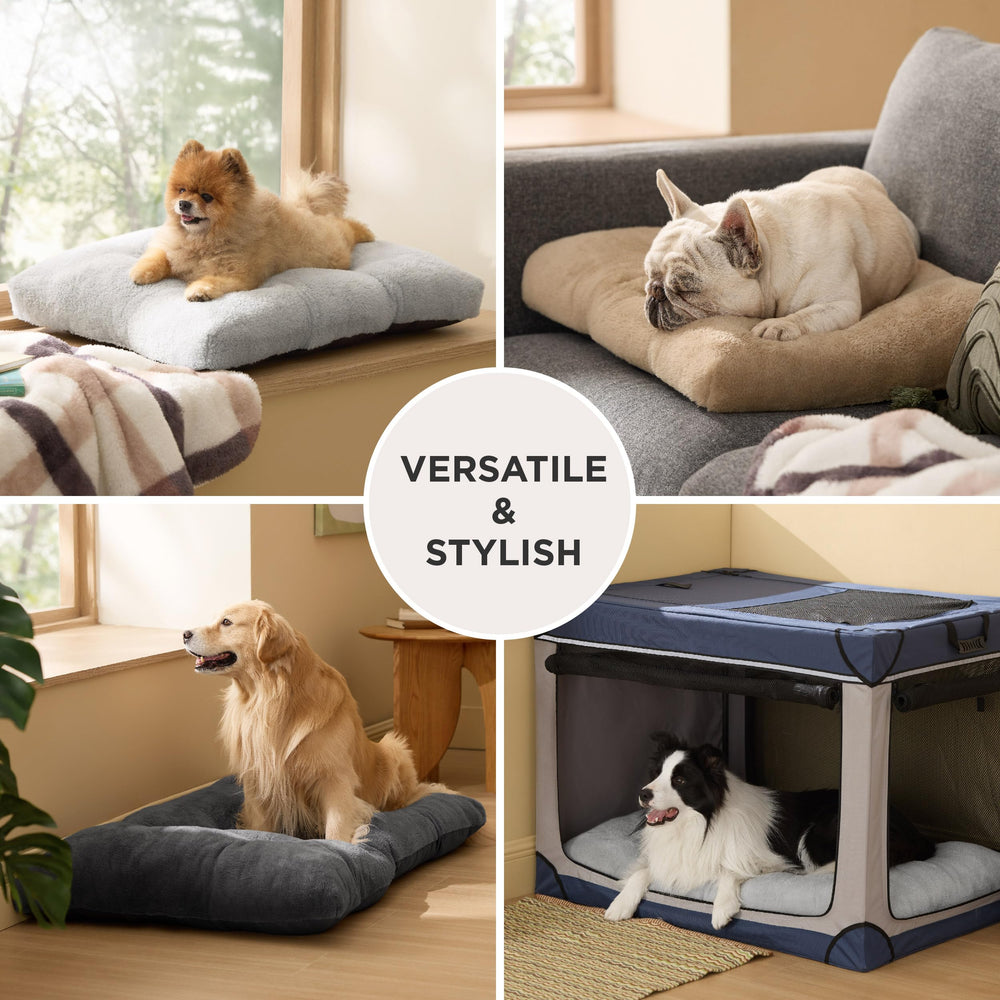 Bedsure coussin confortable pour niche, idéal pour chiens de grande taille