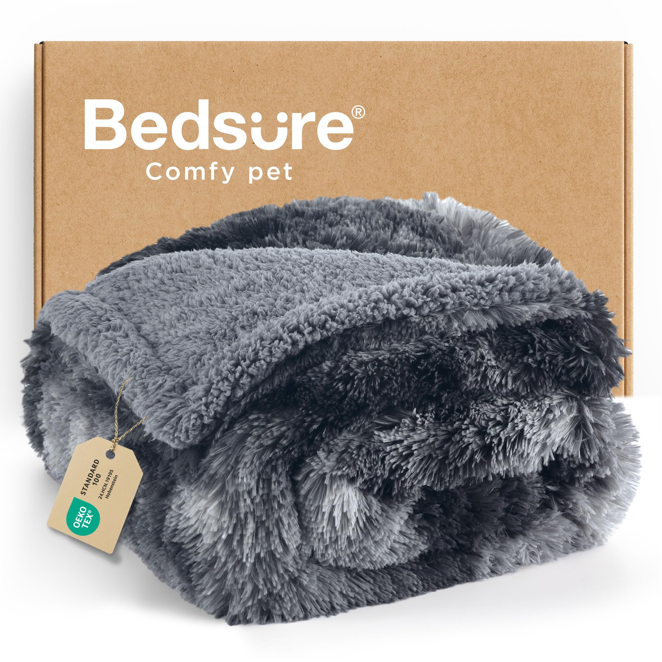 Bedsure couverture imperméable pour grands chiens protège le canapé et garde l'animal au sec.