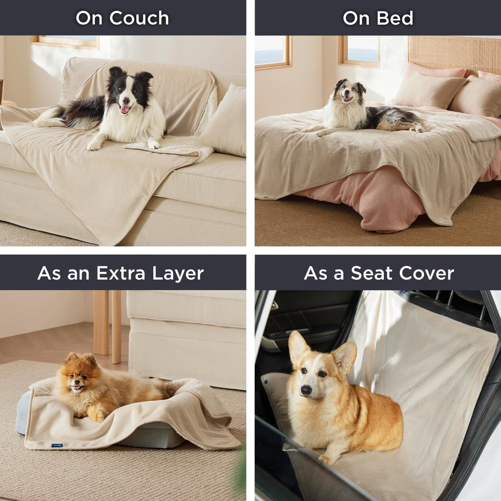 Bedsure couverture lavable machine facile, pratique au quotidien et en voyage.