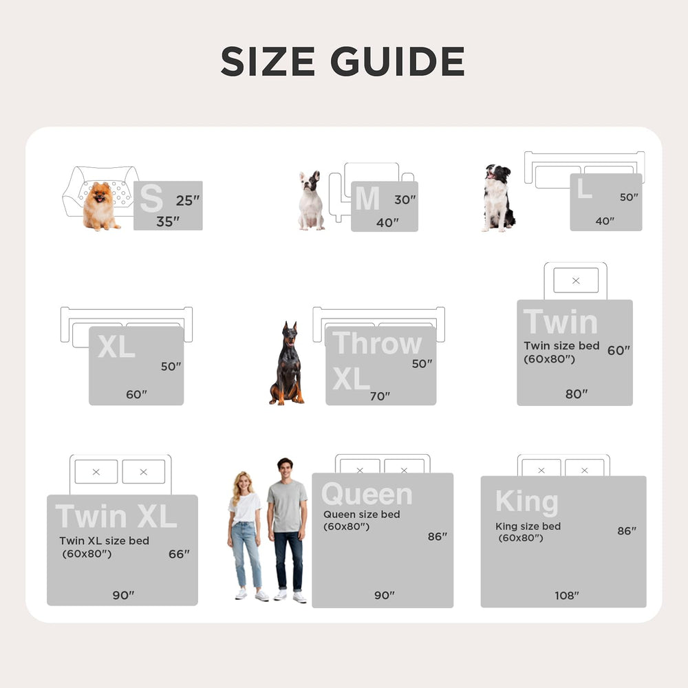 Bedsure: lavage facile en machine pour un entretien rapide.