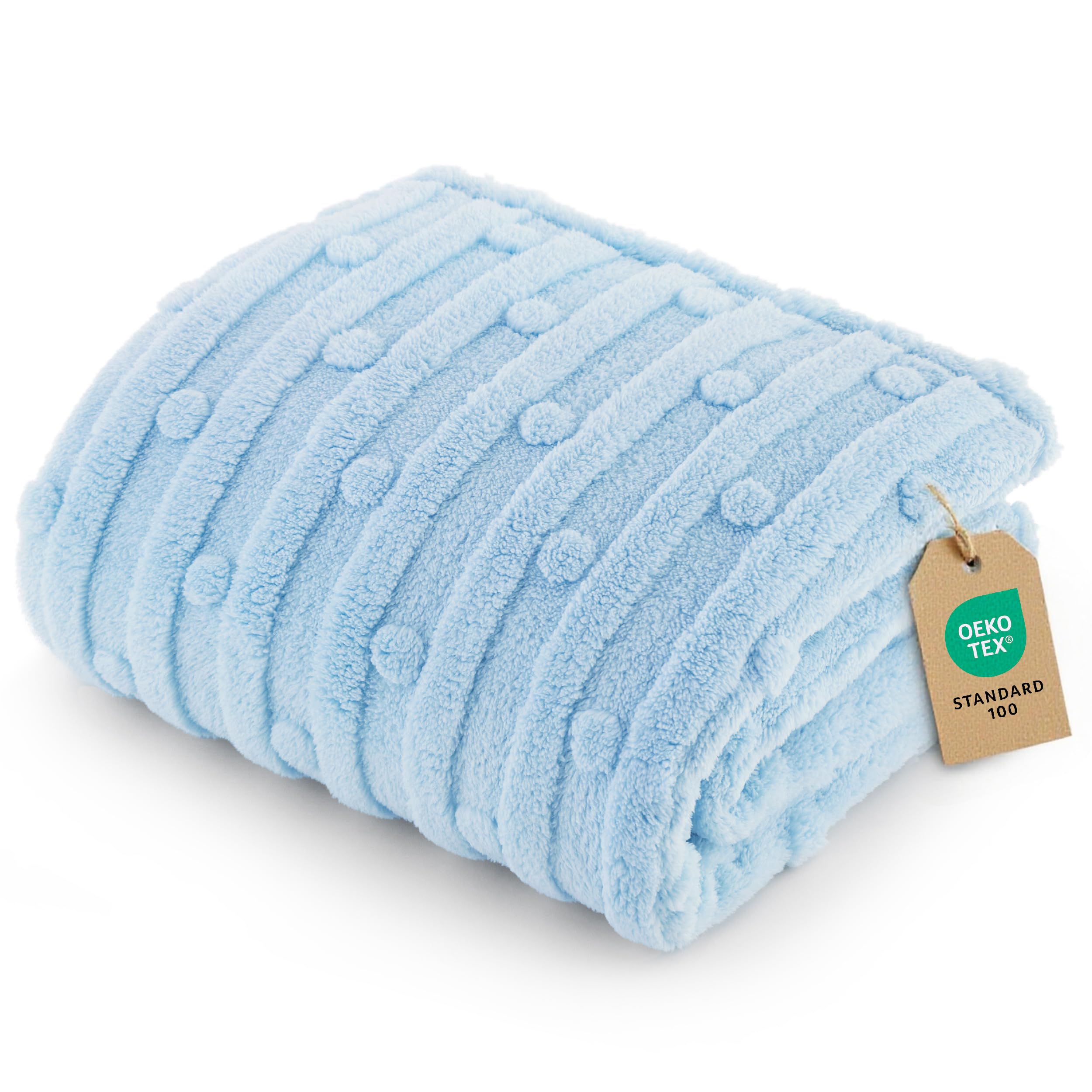 Bedsure couverture petit chien bleu 25x35 idéale pour siestes confortables.
