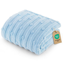 Bedsure couverture petit chien bleu 25x35 idéale pour siestes confortables.