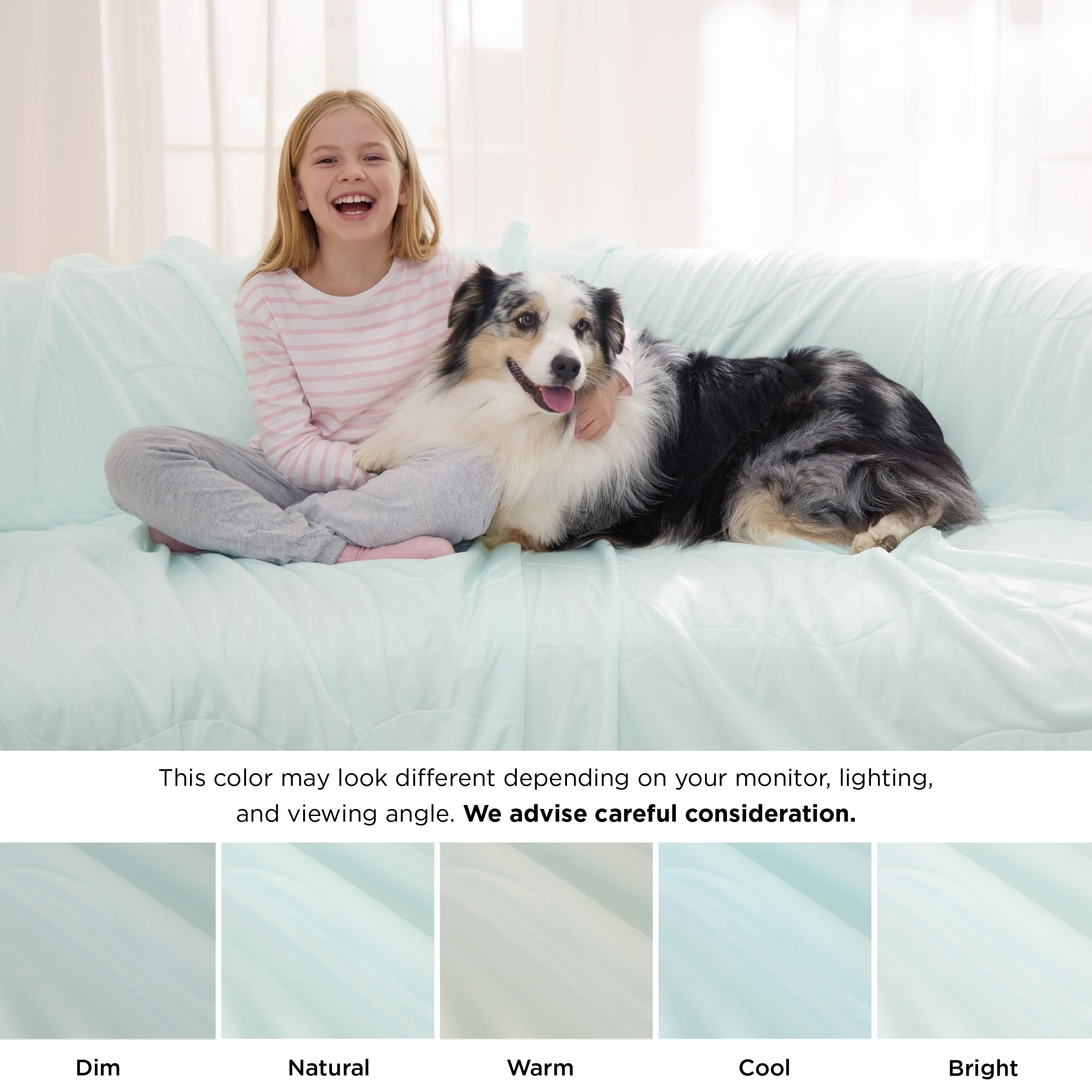 Bedsure choix de tailles et couleurs: s'adapte à votre espace.