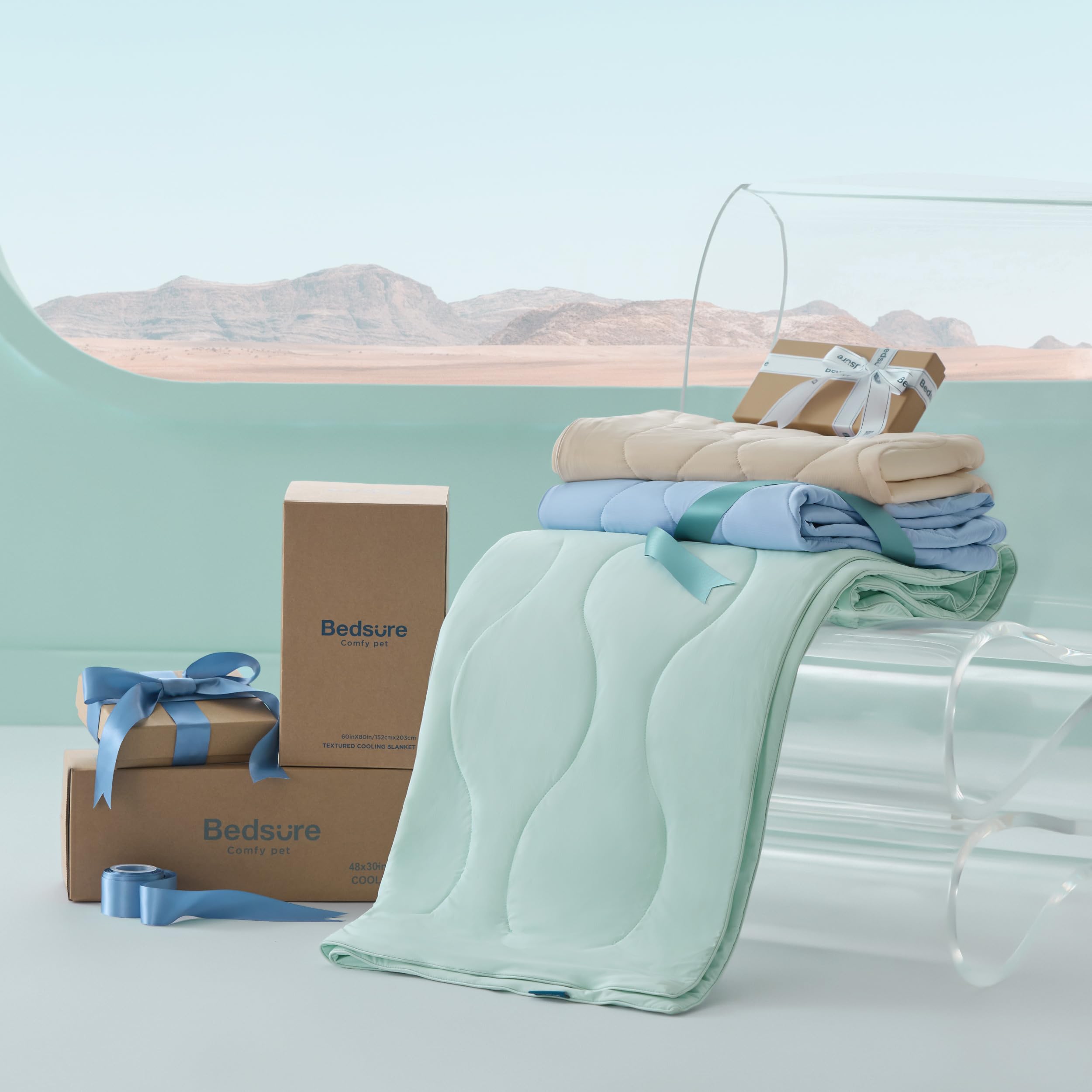 Entretien facile Bedsure, lavable en machine et séchage doux.