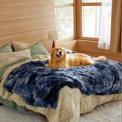 Bedsure, couverture imperméable pour chien grand, face sherpa, confort apaisant.
