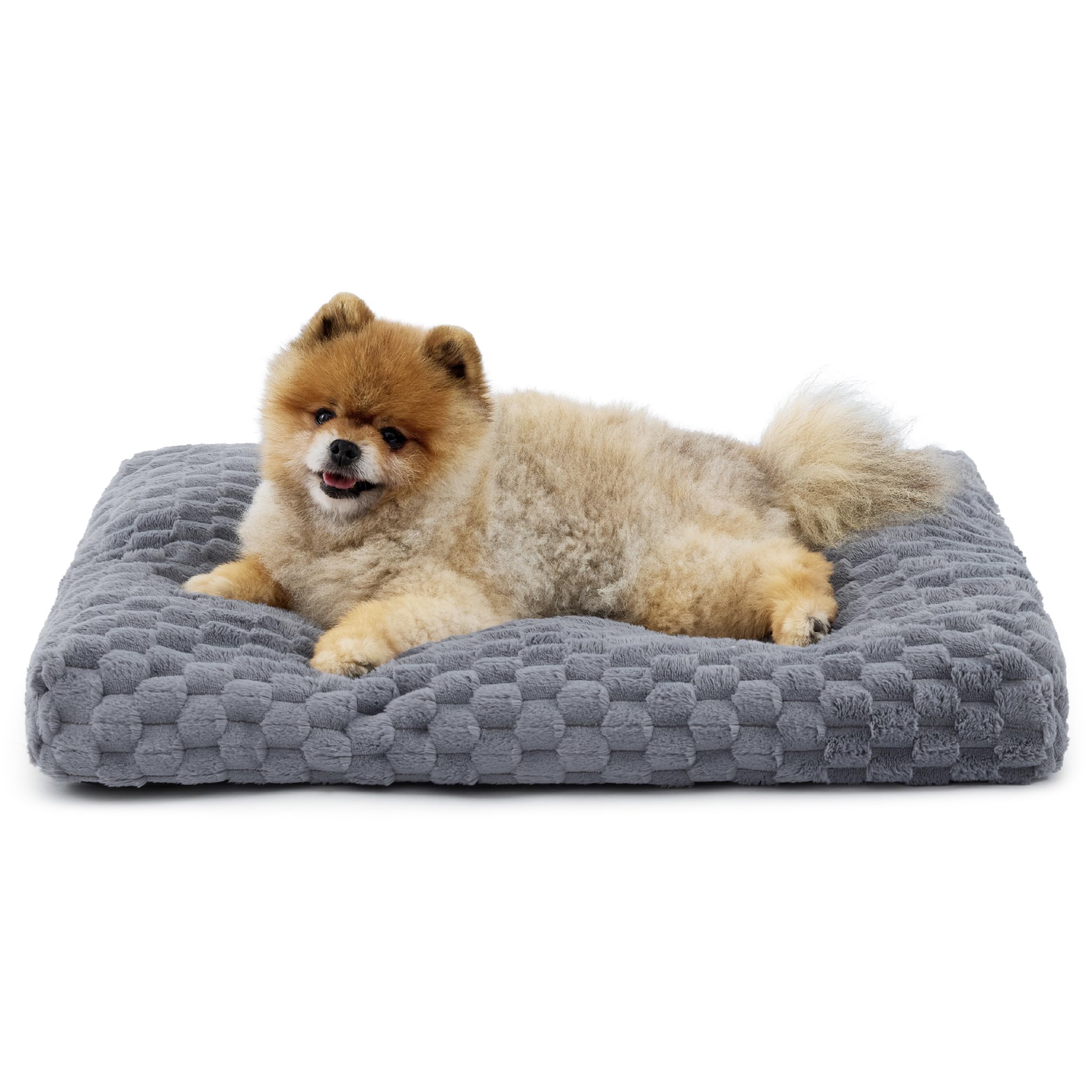 Bedsure lit-chien-boite-peluche-bulle: confort doux et enveloppant pour les moments de repos.
