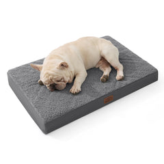 Bedsure lit-chien-moyen avec housse amovible, pratique et lavable