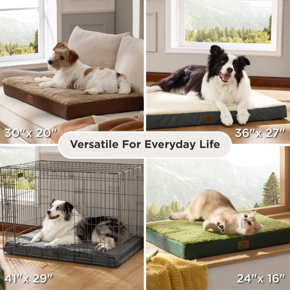 Bedsure lit moyen convient pour chiens jusqu’à 13,6 kg