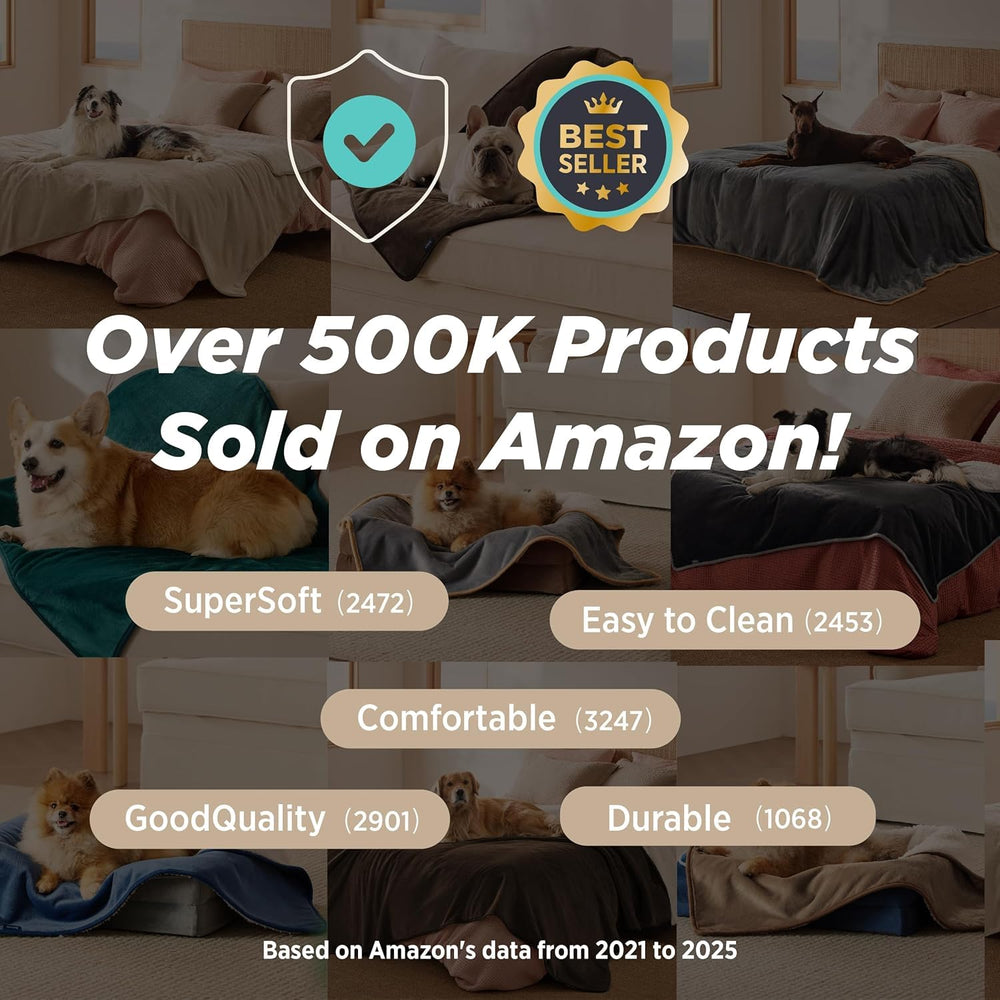Bedsure membrane imperméable centrale évitant les fuites.