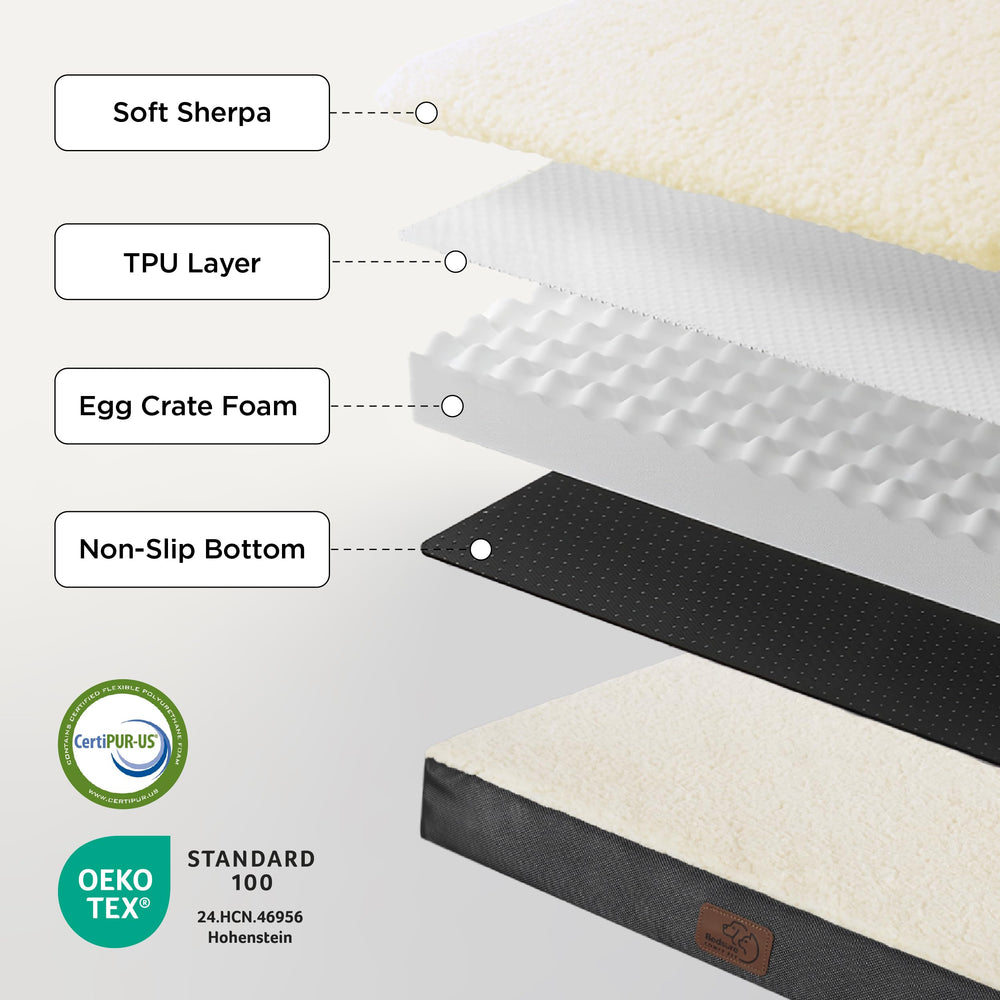 Bedsure mousse certifiée CertiPUR-US