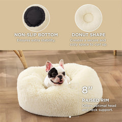 Bedsure nid donut housse amovible lavable: nettoyage rapide et pratique.