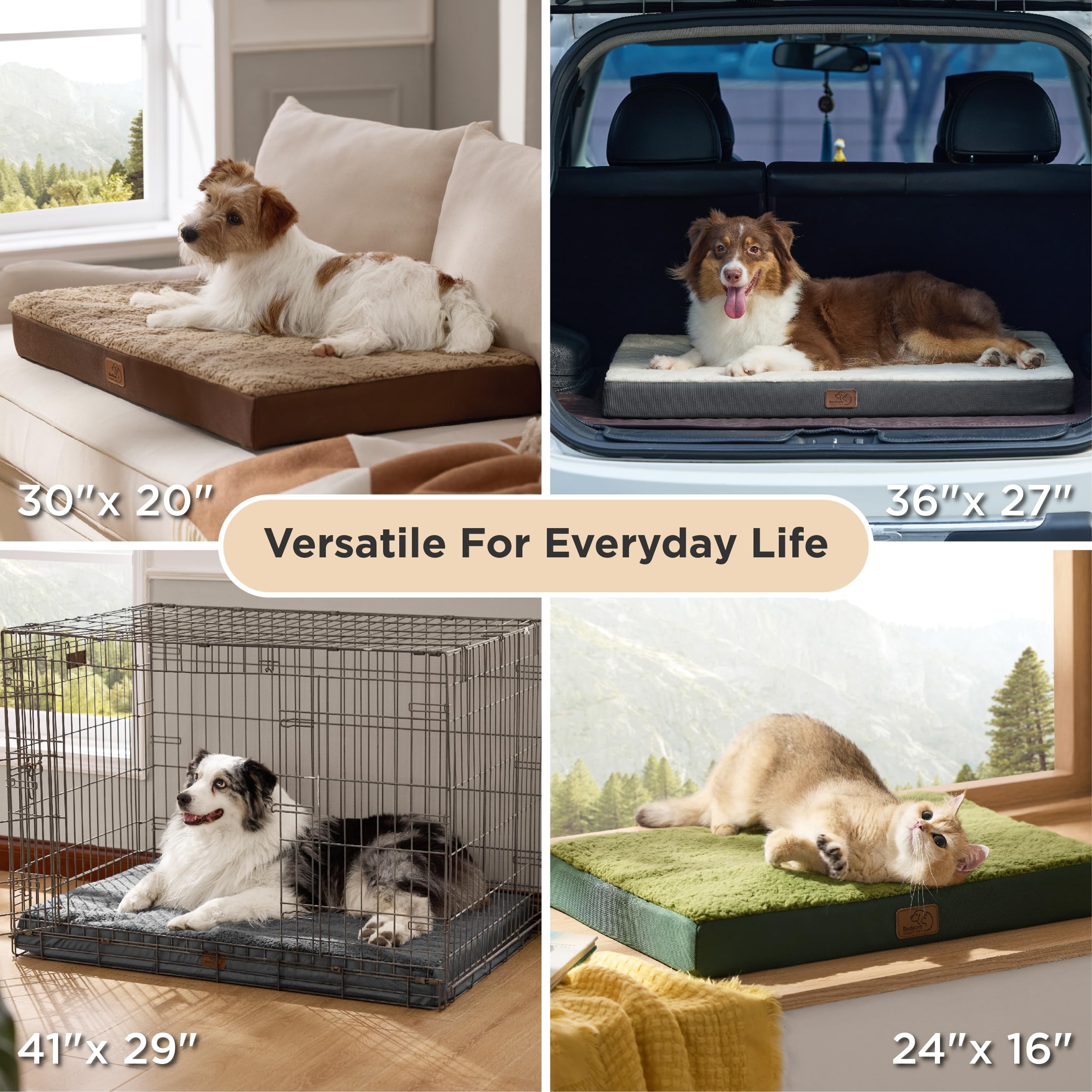Bedsure lit ne convient pas aux chiens qui mordent