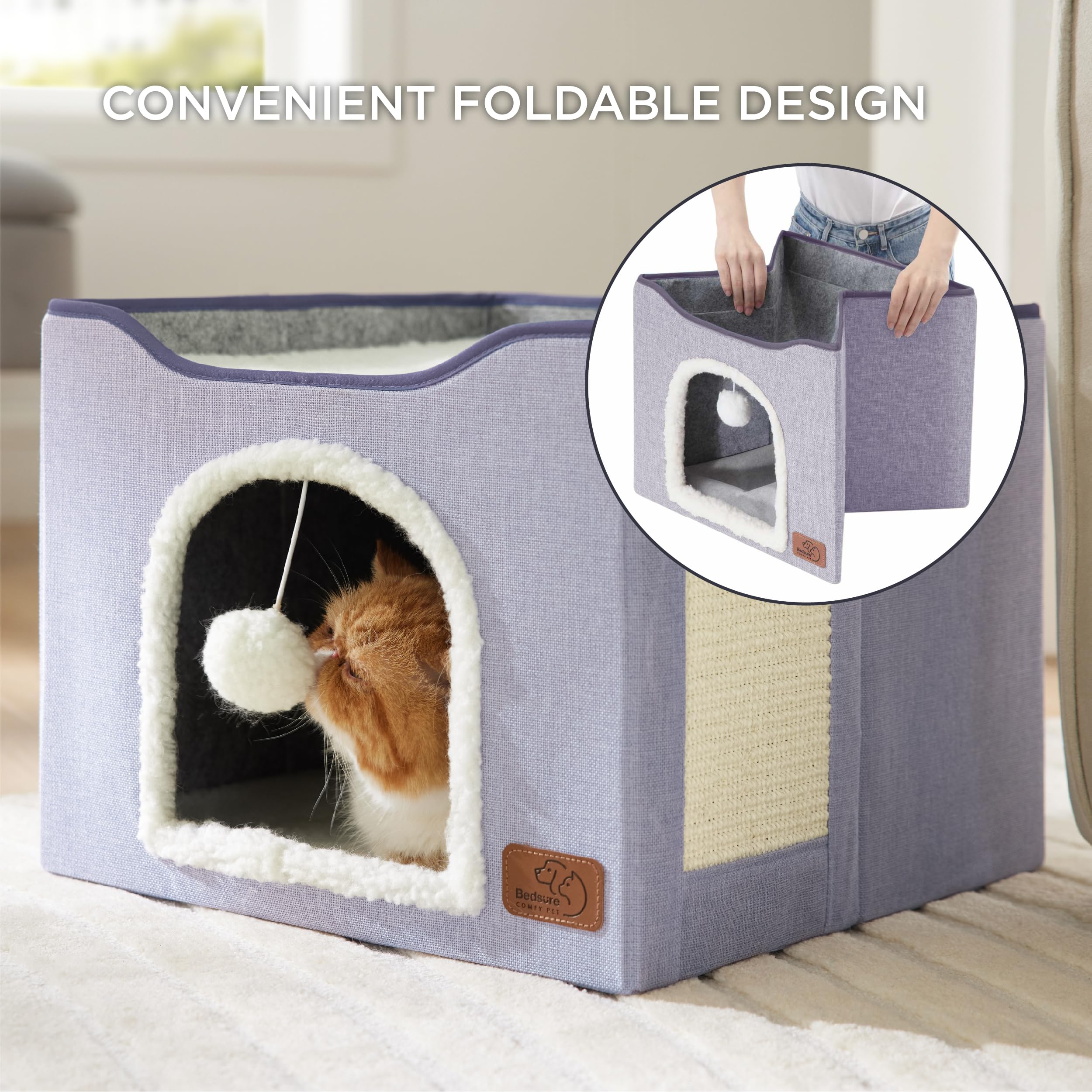 Bedsure planche-sisal-griffage: griffoir robuste pour chats actifs
