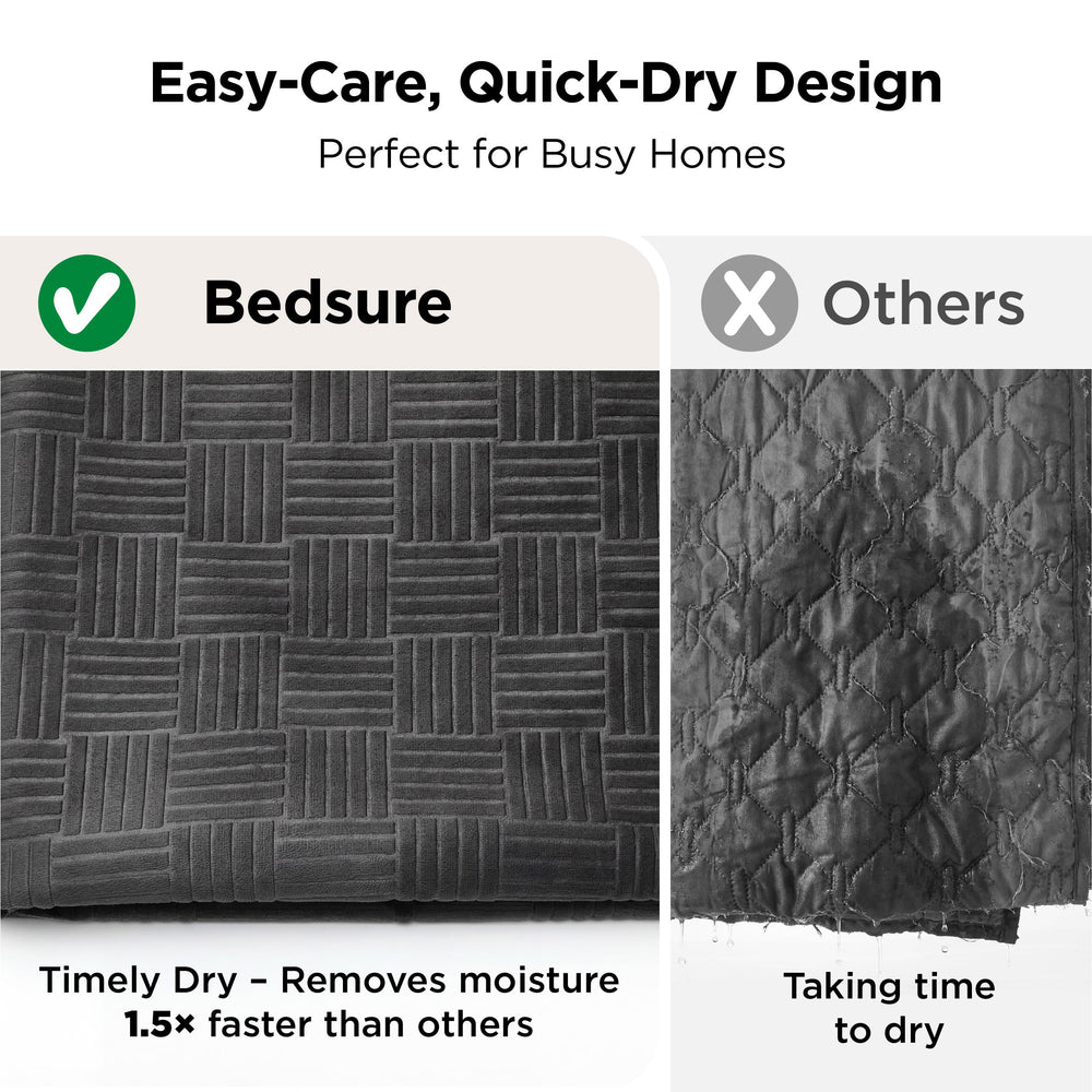 Bedsure protection meuble non rembourrée pour surfaces lisses et propres.