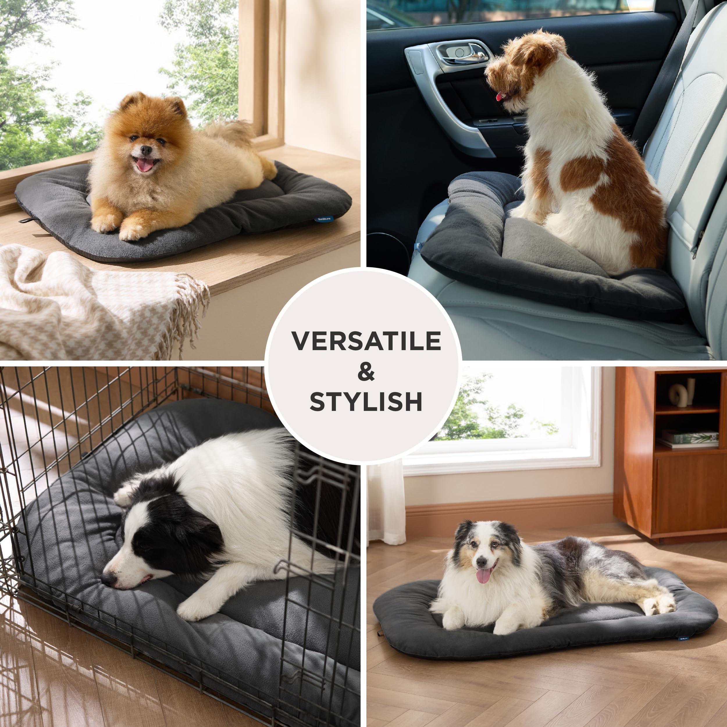 Bedsure rembourrage polyfill moelleux pour un soutien douillet.