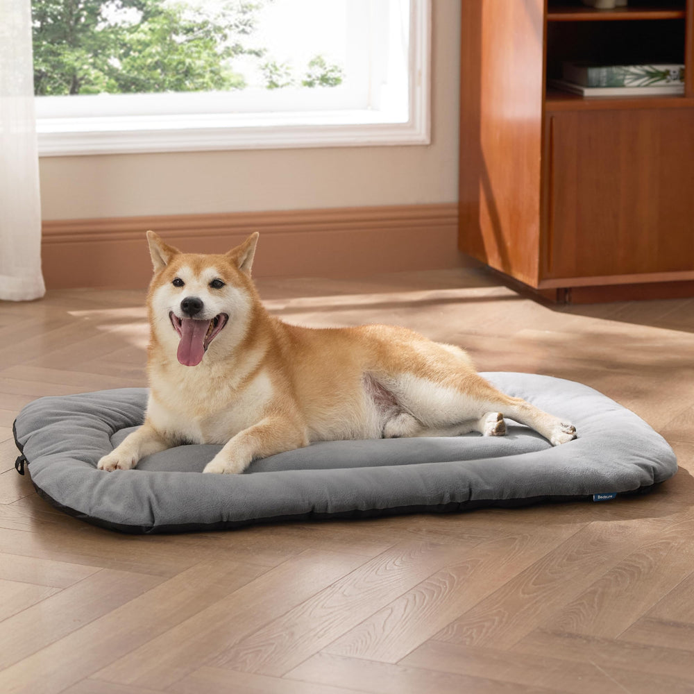 Bedsure sécurité anti-dérapante, idéal pour les chiens à la maison.