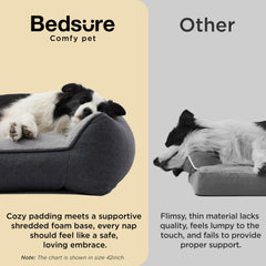 Bedsure SupportMax XL sherpa doux pour nuits confortables.
