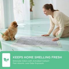 Bedsure Tapis Pipi Chien Bambou : matériau écologique et doux