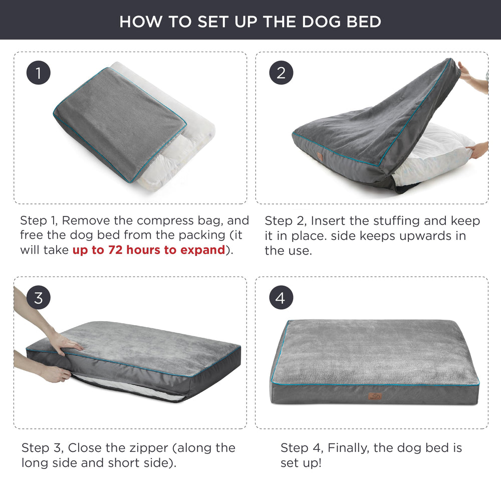 Bedsure usage intérieur et extérieur pour chien.