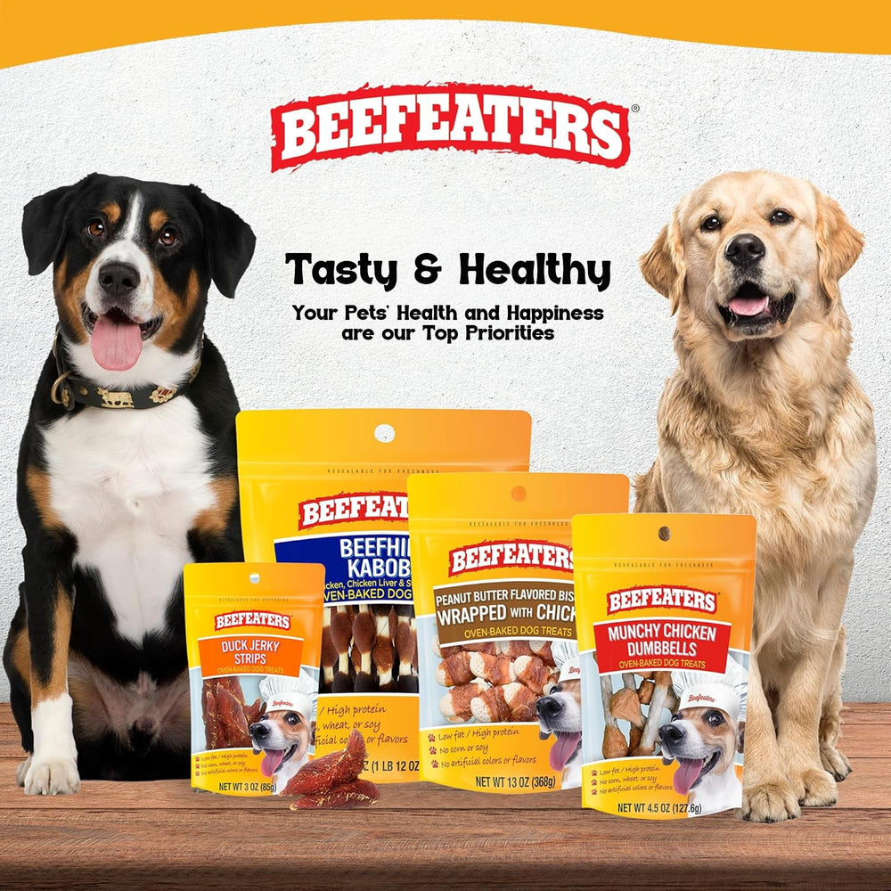 Beefeaters emballage-refermable-poulet : garde la fraîcheur entre les friandises.