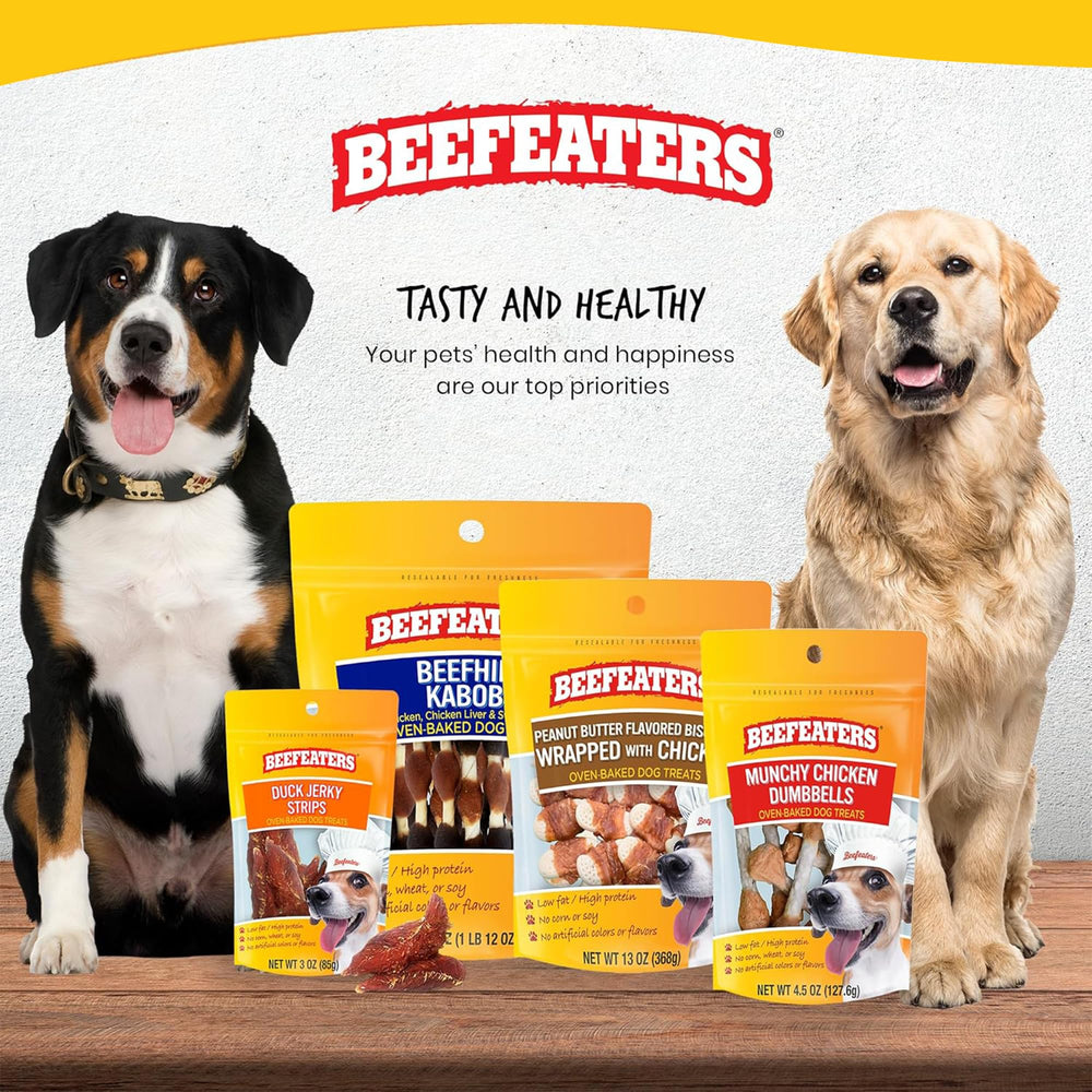 Beefeaters snack-quotidien-patate-douce-poulet-28oz: snack sûr et savoureux pour chien