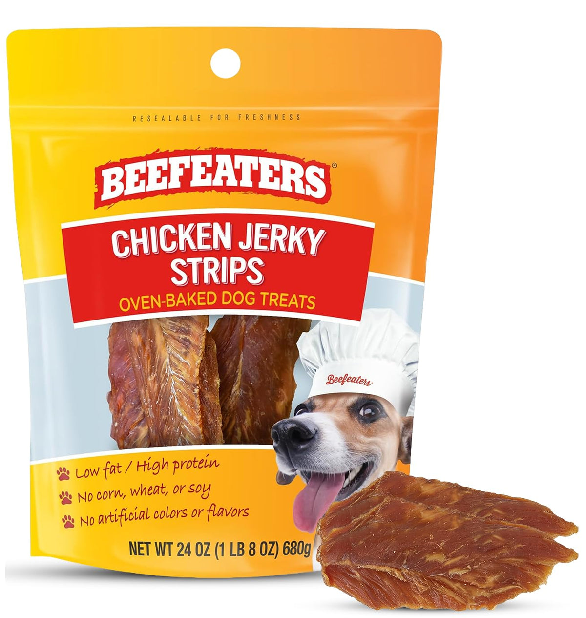 Beefeaters tranches-poulet : friandises savoureuses pour récompense lors de l'entraînement.