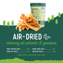 Beg & Barker Jerky sans céréales : option naturelle adaptée aux chiens sensibles.